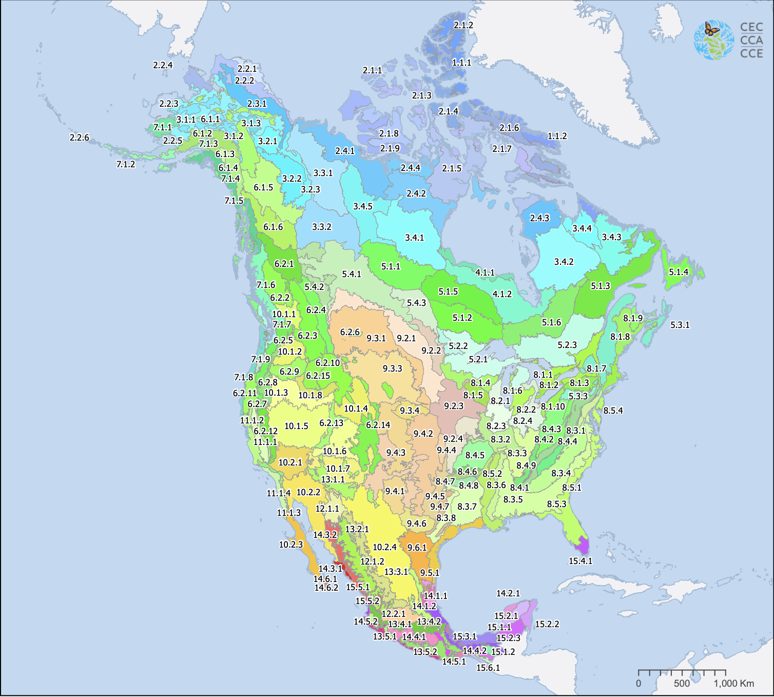 Level III ecoregions